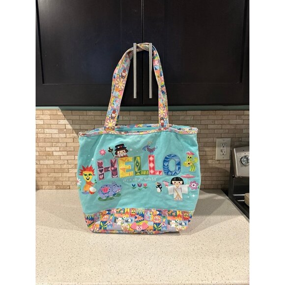 Disney Parks It’s a Small World Shopper Tote bag - Picture 1 of 3